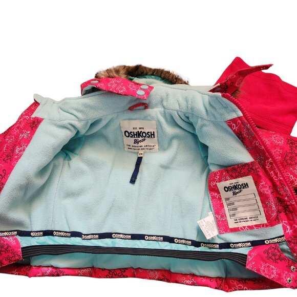 12m 2-Piece Snowsuit With Bonus Hat & Neck Warmer - Picture 8 of 13